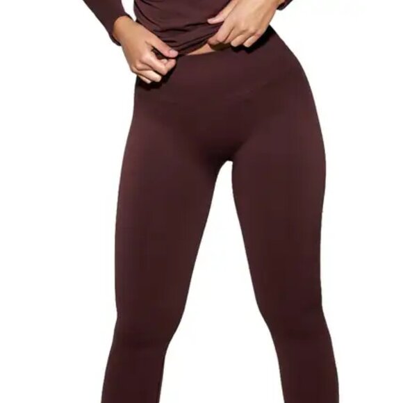 Halfdays Sophia Rib High Waist Legging - Espresso XS - Picture 2 of 2